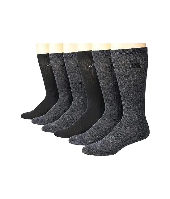 Athletic Crew Socks 6-Pack