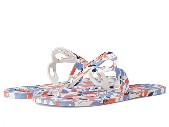 Audrie Floral Jelly Sandal