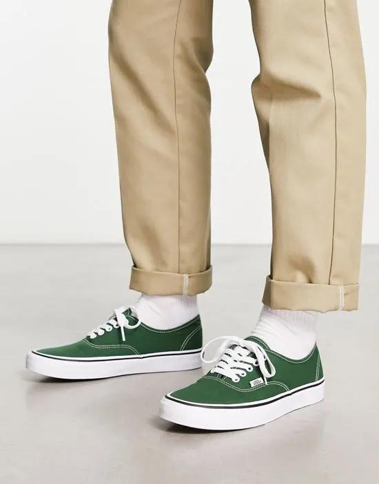 Authentic sneakers in green