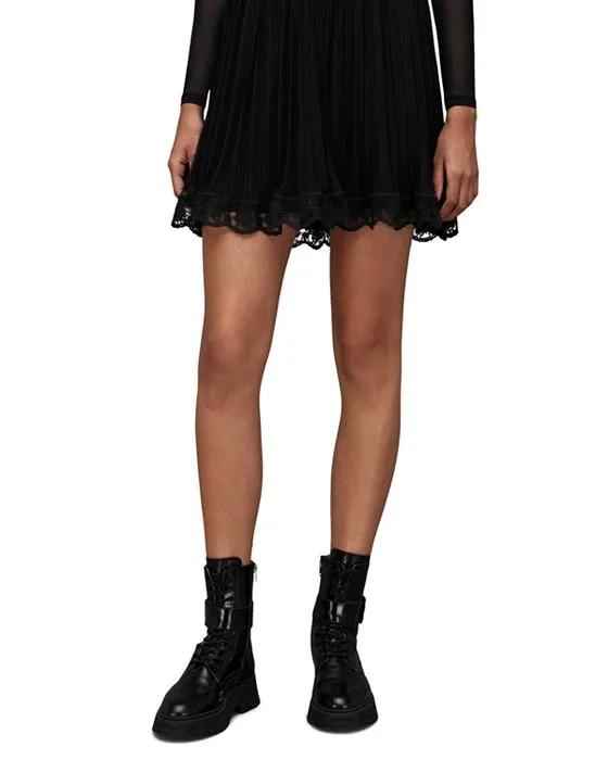 Azura Pleated Mini Skirt