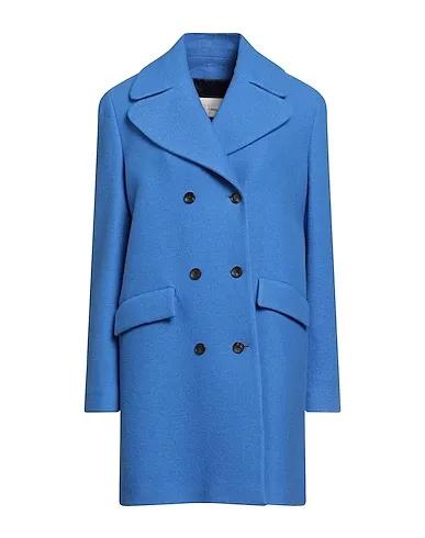 Azure Bouclé Coat