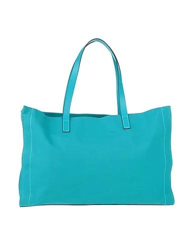 Azure Canvas Handbag