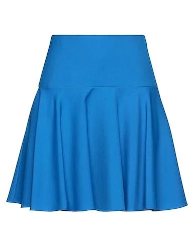 Azure Cool wool Mini skirt