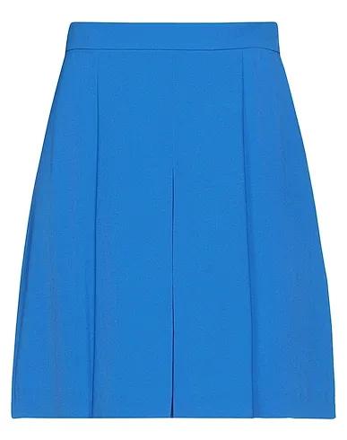 Azure Crêpe Mini skirt