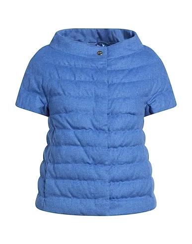 Azure Flannel Shell  jacket