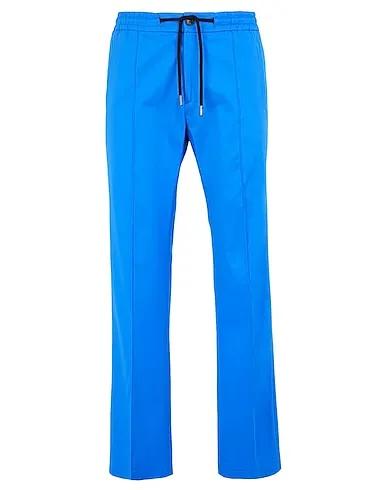 Azure Gabardine Casual pants COTTON DRAWSTRING WIDE TROUSERS