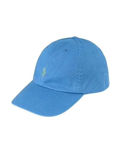 Azure Gabardine Hat COTTON CHINO BALL CAP