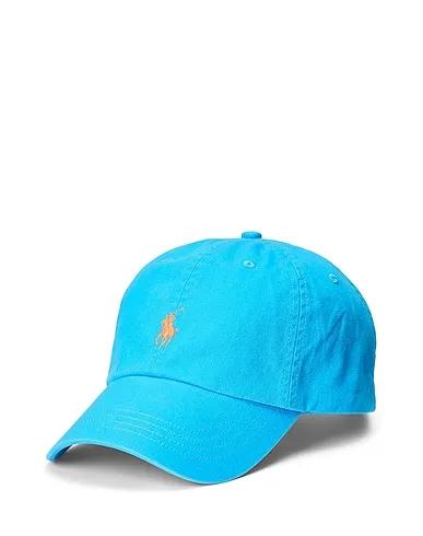 Azure Gabardine Hat COTTON CHINO BALL CAP