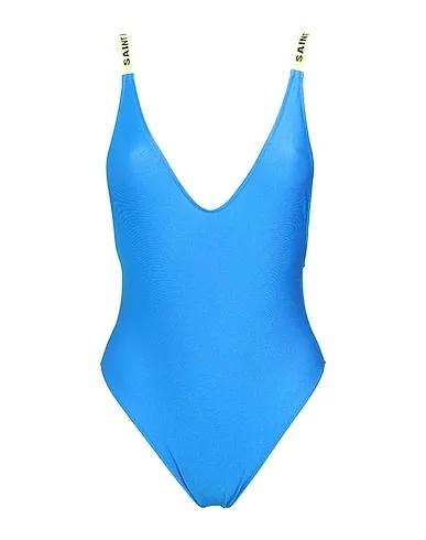 Azure Jersey One-piece swimsuits