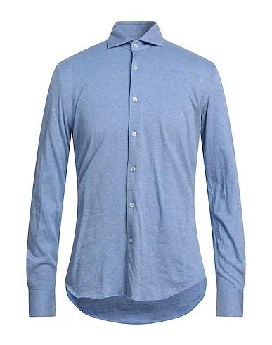 Azure Jersey Patterned shirt