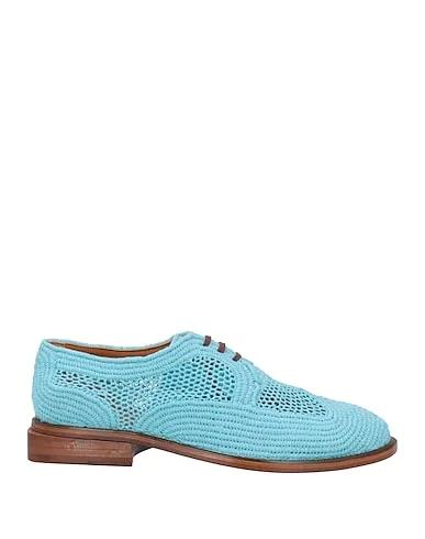 Azure Knitted Laced shoes