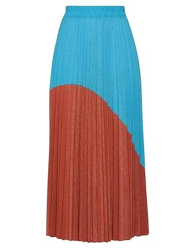 Azure Knitted Maxi Skirts