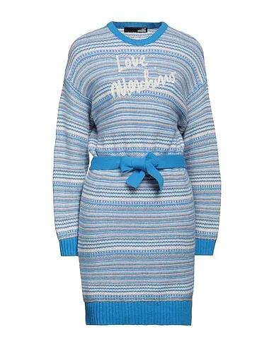 Azure Knitted Short dress