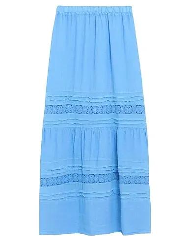 Azure Lace Maxi Skirts