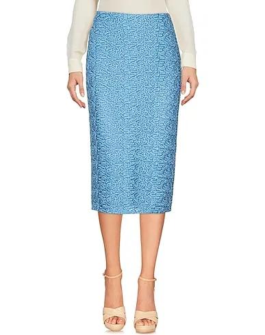 Azure Lace Midi skirt