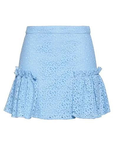 Azure Lace Mini skirt