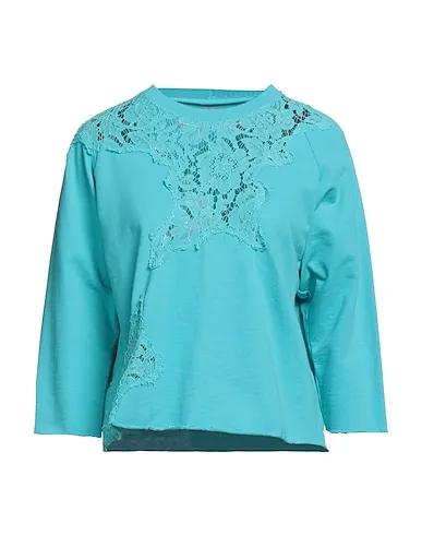 Azure Lace Sweatshirt