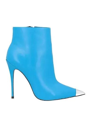 Azure Leather Ankle boot