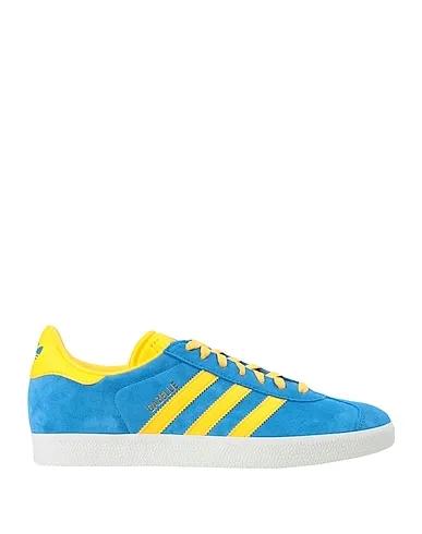 Azure Leather Sneakers Gazelle Shoes

