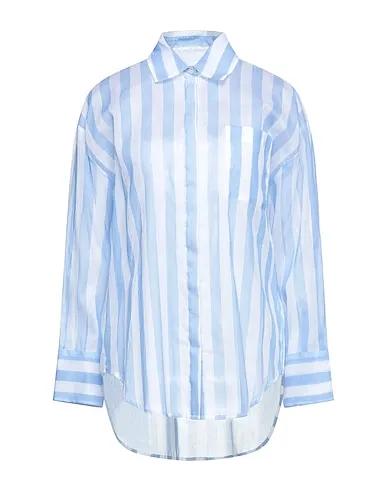 Azure Organza Striped shirt