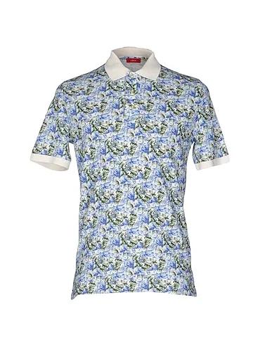 Azure Piqué Polo shirt