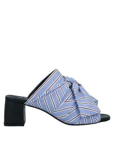 Azure Plain weave Sandals