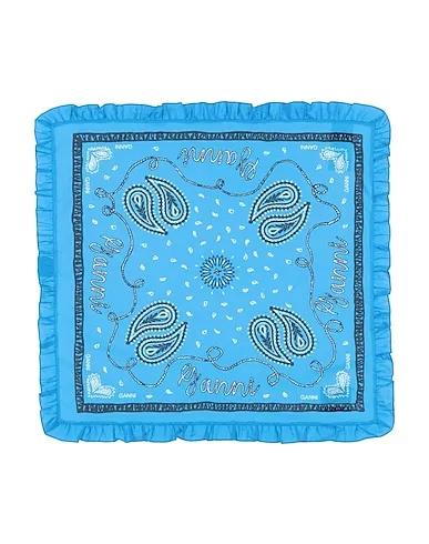 Azure Plain weave Scarves and foulards