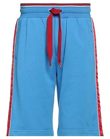 Azure Satin Shorts & Bermuda