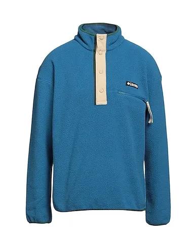 Azure Sweatshirt Helvetia Half Snap Fleec