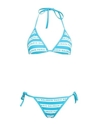 Azure Synthetic fabric Bikini TRIANGLE BIKINI
