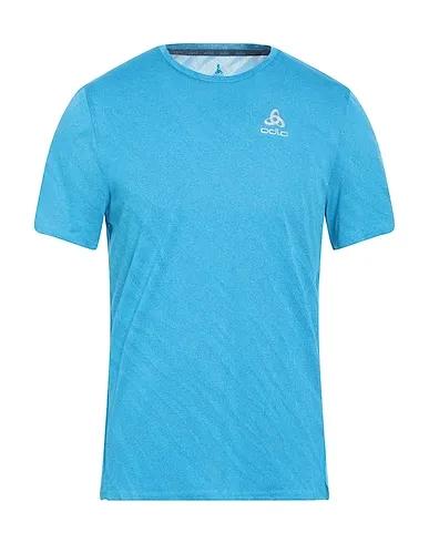 Azure Synthetic fabric T-shirt