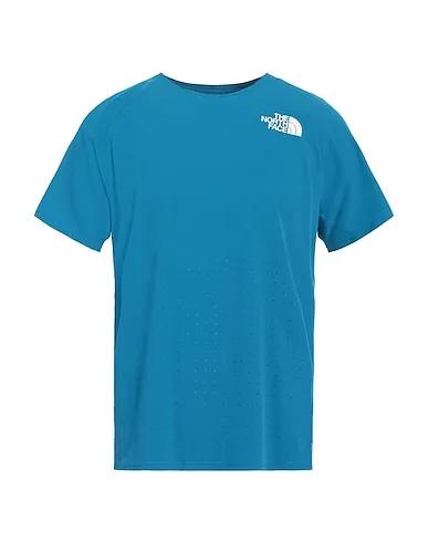 Azure Synthetic fabric T-shirt
