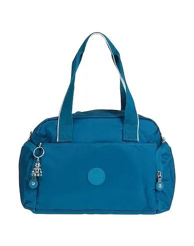 Azure Techno fabric Handbag