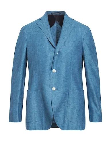 Azure Tweed Blazer