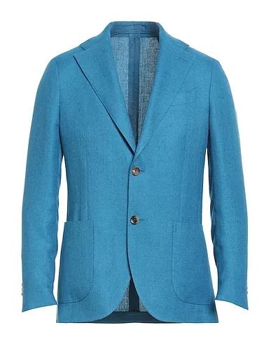 Azure Tweed Blazer