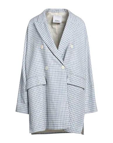 Azure Tweed Full-length jacket