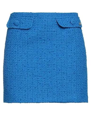 Azure Tweed Mini skirt