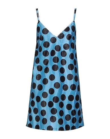 Azure Velour Short dress