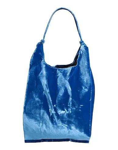 Azure Velvet Shoulder bag