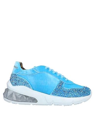 Azure Velvet Sneakers