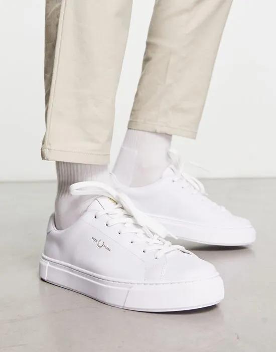 B71 leather sneakers in white