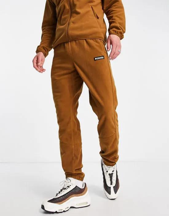 Backbowl sweatpants in brown - Exclusive to ASOS