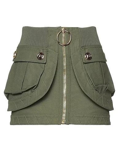 BALMAIN | Military green Women‘s Mini Skirt