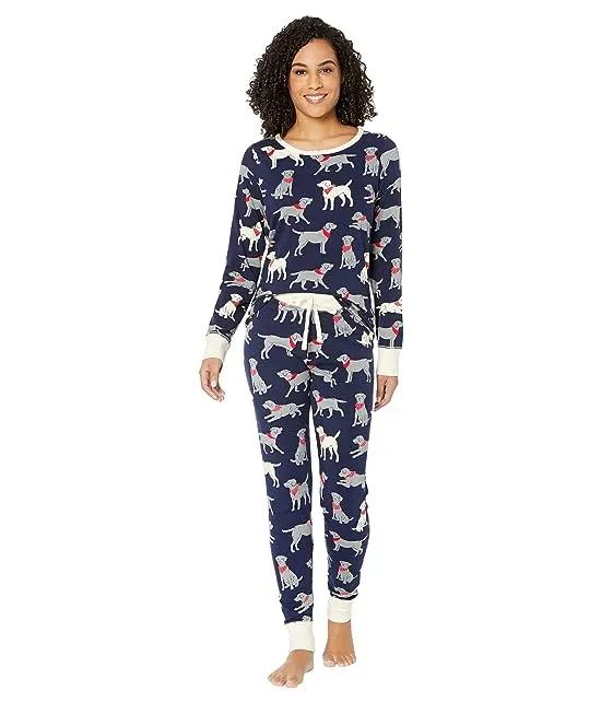 Bandana Labs Jersey Pajama Set