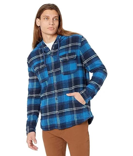 Barton Long Sleeve Hooded Flannel
