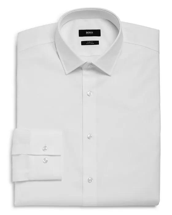 Basic Solid Slim Fit Dress Shirt