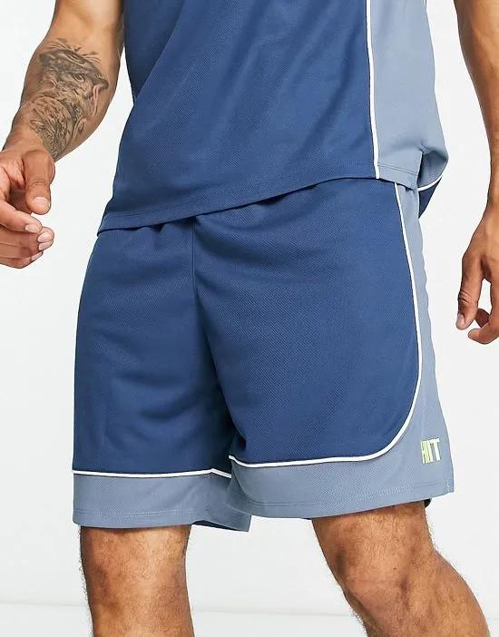 basketball shorts in navy