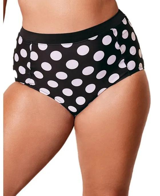 Baylie Women's Plus-Size Swimwear Panty Bottom