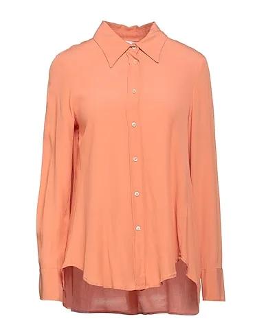 BEATRICE .B | Apricot Women‘s Solid Color Shirts & Blouses
