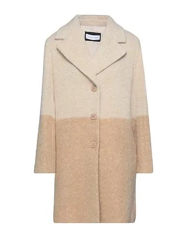 Beige Flannel Coat